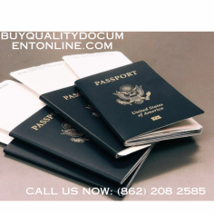Buy Quality Document with Delivery Our services have been well received by some of the most reputable documentation and passport agencies. Call Us Now: (862) 208 2585 OR contact@buyqualitydocumentonline.com