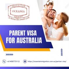The Parent Visa for Australia enables parents of children who are Australian citizens or permanent residents to be sponsored for permanent residence in Australia. Parent Visa for Australia can be applied for onshore and will allow you to remain in Australia while your application is being processed.