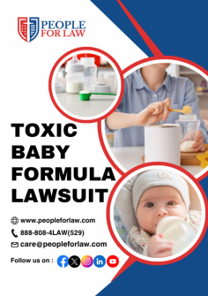 Concerned about the safety of your baby's formula? If your child has been harmed by toxic baby formula, you may be eligible to file a toxic baby formula lawsuit. At People For Law, we advocate for families affected by harmful products. Our dedicated team will fight to hold manufacturers accountable and seek justice for your child's injuries. Contact us now to explore your legal options.
