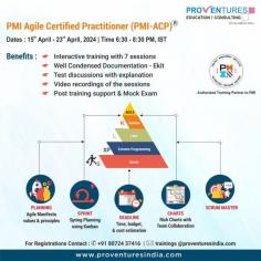 PMI-ACP Certification Training Course in Hyderabad
For more details visit our site: https://proventuresindia.com/service/pmi-acp/