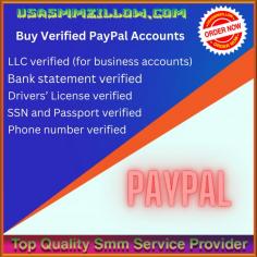Buy USA Verified PayPal account
Are you looking to buy USA verified PayPal accounts? You are in the right tract. We provide genuine and, USA and UK verified PayPal business and personal accounts. USA and UK verified account ensures the trust PayPal for secure and reliable online transactions.

Our Accounts Info & Offers:-
Email verified
Phone number verified
Address verified
SSN and Passport verified
Drivers’ License verified
Bank statement verified
Billing papers verified
LLC verified (for business accounts)
Contact US
Email: usasmmzillow@gmail.com
Skype: Usasmmzillow
Telegram: @usasmmzillow
What’s App: +19029125959
