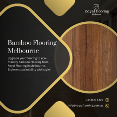 Embrace Sustainability with Bamboo Flooring in Melbourne

Embrace eco-friendly elegance with Bamboo Flooring Melbourne. Renowned for its sustainability and resilience, our bamboo flooring adds a touch of natural beauty to any space. Explore our environmentally-conscious options at Royalflooring.com.au and indulge in the timeless appeal of bamboo flooring.
