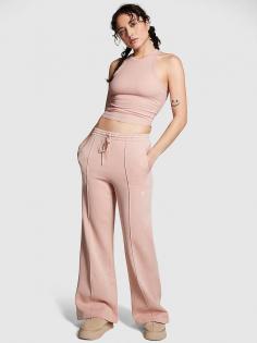 Buy Ivy Fleece Wide-Leg Sweatpants Online at Victoria's Secret India. Avail at great deals and discount on purchase of jogger pants for women online in India.
