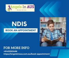 Book an appointment with our NDIS providers at Angels in Aus. Click the button to book an appointment. Please fill out the form and call us on +61433303496 to request an NDIS appointment.