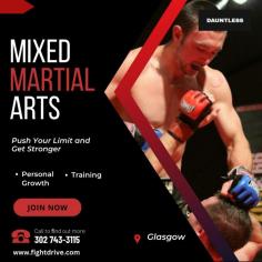 To reach new heights in life, we need to take a multifaceted approach. One way to achieve this is through Mixed Martial Arts (MMA). Dauntless is a trusted MMA center that can guide you in learning valuable techniques and strategies to face life's challenges with confidence. Through our Mixed Martial Arts in Glasgow training, you can level up in every aspect of your life and achieve personal growth. Join us on this journey towards self-improvement and excellence.  To know more visit: https://fightdrive.com/youth-mma-6-12