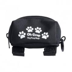 Discover the Oh Crap Dog Poop Bag Holder for ultimate convenience on walks. This poop bag holder is durable and easy to use. Order now at VetSupply.
