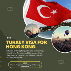 Turkey Visa for Hong Kong

Hong Kong citizens planning trips to Turkey may require a visa before departure. The electronic Turkey Visa for Hong Kong passport holders seeking entry for tourism or business purposes. Explore the rich cultural heritage, breathtaking landscapes, and vibrant experiences Turkey has to offer with ease and confidence. 
This profile furnishes comprehensive details on eVisa prerequisites, application procedures, validity, fees, and other crucial information tailored for Hong Kong citizens.
Visit for more Info:https://turkey-e-visas.com/turkey-visa-for-hong-kong-citizens/

 #HongKongToTurkey #Tourism #journey #arrival  #TurkeyVisa #TourismTurkey #EasyTravel 