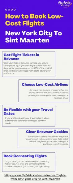 Learn the secrets to booking budget-friendly flights from New York City to Sint Maarten in our informative infographic post. Discover insider tips on finding the best deals, scoring discounts, and making the most of your travel budget. Let this visual guide be your key to an affordable Caribbean getaway!