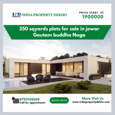 If you search for a, 350Sq. Yards Plots for Sale in Jewar Gautam Buddha Nagar, You can get more details online on indiapropertydekho.com, Buy property of your choice

