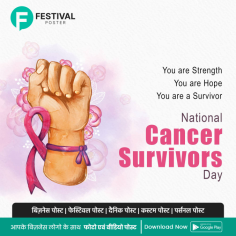 "Celebrate National Cancer Survivors Day with personalized posters from the Festival Poster App. Honor strength, hope, and resilience."

Celebrate National Cancer Survivors Day with personalized posters from the Festival Poster App. Honor strength, hope, and resilience with unique designs that inspire and support cancer survivors. Get the Festival Poster App right now and utilize the designs for community boards, social media, Campaign, and private collections. Create meaningful Posters and Images, easily share the message of courage and survival.

https://play.google.com/store/apps/details?id=com.festivalposter.android&hl=en?utm_source=Seo&utm_medium=imagesubmission&utm_campaign=nationalcancersurvivorsday_app_promotions