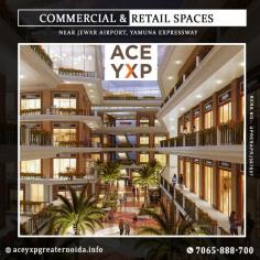 Discover ACE YXP, a premier commercial project on Yamuna Expressway near Jewar Airport. Offering versatile shop sizes (550-700 sq ft) on lower ground to 2nd floors, this RERA-approved project (UPRERAPRJ397607) features modern infrastructure and prime location. Secure your business space now! Contact 7065-888-700 for offers.