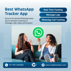 Explore the top-rated WhatsApp tracker app, offering comprehensive monitoring features for messages, calls, media, and locations with ease and reliability.

#whatsapptracker