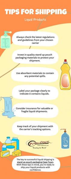 The key to successful liquid shipping is stand up pouch packaging Cape Town. With these tips in mind, you’re ready to ship your liquid products with confidence.