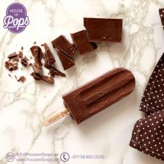 Order House of Pops’s divine chocolate ice cream pops online. Guaranteed to satisfy your inner cravings and the chocolate monster in you! Call +971 58 892 0035, or email at them on info@houseofpops.ae! Or explore their delicious collections on www.houseofpops.ae