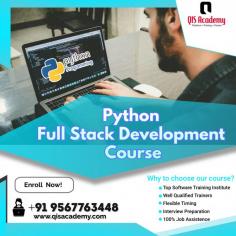 Unlock Your Potential: Full Stack Python Developer Course in Kochi 
Transform your career with our Python full-stack development course in Kochi. Enroll in the best Python training institute and become a sought-after developer.