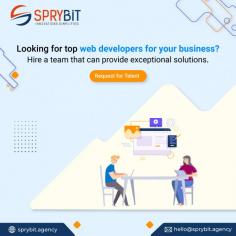 Find and Hire Skilled Open Source Remote Developers to Your Business
For More Details Please Click the Link Below : 
https://sprybit.agency/technologies/hire-web-developer/ 
