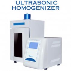Labnics Ultrasonic Homogenizer, also known as a sonicator, utilizes cavitation and ultrasonic waves to lyse/disrupt cells, reduce particle size, extract biological material, and refine chemical processes. It features a mixing capacity of 0.1 ml to 150 ml and an ultrasonic power range of 1.5 W to 150 W. Equipped with continuous single-chip technology, a 4.3-inch TFT touch screen, and PID control with a timer, this device ensures precise and efficient sample processing. 