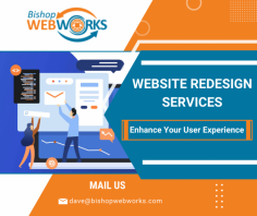 Boost Revenue with Website Redesign Services

Our team of experts will not only give your webpage a fresh look with a new coat of paint, but also a new lease of life. Revamp your website today for better performance, increased traffic, and more conversions. Send us an email at dave@bishopwebworks.com for more details.
