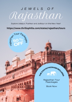 Checkout and book now  -https://www.thrillophilia.com/states/rajasthan/tours