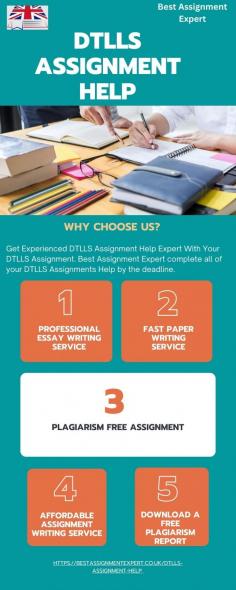 Need assistance with your DTLLS assignments? Look no further! Our team of expert educators is here to provide you with top-notch DTLLS assignment help. Whether it's lesson planning, curriculum development, or assessment strategies, our seasoned professionals have the knowledge and experience to guide you through. Trust the best assignment experts to ensure your success in your DTLLS journey. Get in touch with us today! https://bestassignmentexpert.co.uk/DTLLS-assignment-help