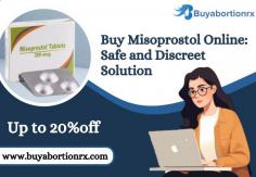 Buy Misoprostol online for a reliable and safe abortion option. Widely used for medical abortions, Misoprostol pills ensure privacy and convenience. Order now from trusted sources for fast delivery and expert guidance. Secure your health and well-being with this trusted solution. Buy Misoprostol online today.

Visit Us: https://www.buyabortionrx.com/misoprostol
