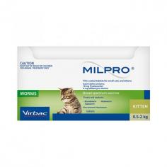 Milpro allwormer tablet treats various intestinal worms in cats. The unique liver-flavoured tablet controls roundworm, hookworm, whipworm, and tapeworm, including hydatid tapeworms in cats.
