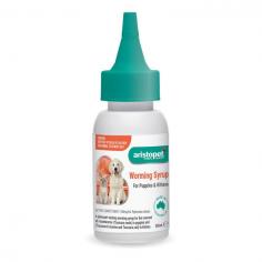 This pleasant-tasting worming syrup is highly used for the removal of round worms (Toxocara canis) in puppies and (Toxacaris leonine and Toxocara cati) in kittens.
