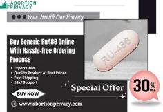 Looking to buy generic RU486 online? Our trusted online pharmacy offers authentic, affordable RU486 for safe and effective pregnancy termination. With discreet packaging and fast shipping, we value your privacy and convenience. At abortionprivacy get 24x7 support and guidance from experts. Order ru486 online now. 

Visit Us: https://www.abortionprivacy.com/generic-ru-486