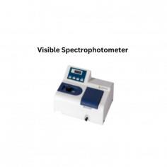 Visible spectrophotometer is a light intensity measuring unit with wavelength range 320nm - 1020nm Achromatic Czerny-turner optical system and automatic light door function with manual wavelength setting ensures stable output. It is equipped with large sample chamber for accommodating cuvettes with tungsten lamp as light source increasing metering accuracy. 