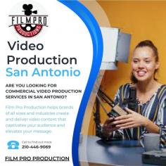 Meet the growing demands of video communication to keep your customers satisfied and your brand thriving. From company profiles to marketing videos, Film Pro Production delivers high-quality video Production projects to enhance your business.


