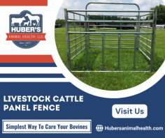 Get The Best Cattle Panel Fences

We supply superior handcrafted cattle panels that are perfect solutions for your needs. Our shop materials are intended to provide a safe and secure environment for your valuables farm animals. Send us an email at sales@hubersanimalhealth.com for more details.
