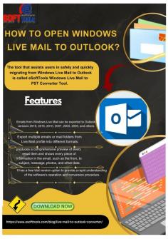 How to open Windows Live Mail to Outlook?	