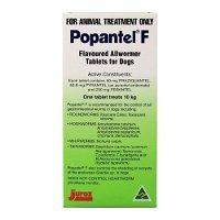 Popantel F Allwormer is a potent anthelmintic against multiple gastrointestinal worms in dogs. It is effective any intestinal helminths and giardia infections. It treats and controls roundworms, hookworms, whipworms and tapeworms. The oral formulation also acts against hydatid tapeworm. The worming tablet also controls the shedding of oocysts of the protozoan giardia. Popantel F Allwormer is readily accepted by dogs and thus, easy to dose.