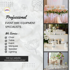 Elevate every moment with our expertise and attention to detail, setting the stage for extraordinary experiences. Choose professionalism. Choose excellence. Choose Event Hire Sydney.

Know more :

https://www.eventhiresydney.com.au/