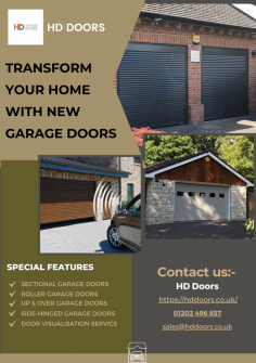 At HD Doors, we provide an exquisite selection of brand-new garage doors to transform your house. Our high-quality, long-lasting doors improve security and energy efficiency in addition to the exterior beauty of your house. You're likely to find the ideal match for your house among the many styles, colors, and materials available. You can rely on HD Doors for professional installation and top-notch customer support. Discover the impact that new garage doors may have on your home. Upgrade the look and feel of your house with one of HD Doors' superior new garage doors right now!

