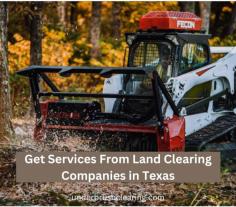 Access top-notch land clearing services in Texas for your development or restoration projects. Our experienced companies utilize advanced equipment and eco-friendly practices to efficiently clear your property, ensuring timely and sustainable results tailored to your needs.

Visit this link for more information: https://underbrushclearing.com/services/