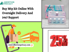 Buy MTP Kit online with overnight delivery to your doorstep. Trust and privacy on one platform. Complete care with genuine products, keeping a check on your health. Buy MTP Kit online, a complete kit with Mifepristone and Misoprostol pills. Ask us for any support, we are available on 24x7 Live Chat. Order now and get it delivered to your doorstep.

Visit Us: https://www.abortionprivacy.com/mtp-kit