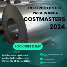 Looking to know the cold rolled steel price in India? Looks no further, visit Costmasters to know the exact price of steel. For more information read this blog now: https://www.costmasters.in/blog/steel-price/