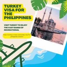 Turkey Visa for the Philippines

Turkey entices global tourists with its diverse attractions, catering to both leisure seekers and business enthusiasts with seamless access to European and Asian markets. Responding to the demand, Turkey aims to simplify visa procedures, introducing the Turkey Visa for the Philippines as a testament to its commitment to efficiency.

Here's a comprehensive guide for Philippine passport holders, offering insights into the Turkey e-Visa and its hassle-free application process.

Visit for more in info:-https://turkey-e-visas.com/turkey-visa-for-philippines-citizens/

