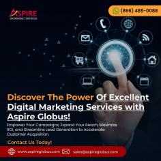 Maximize your brand's potential with Aspire Globus. Outsource digital marketing services to expand your reach, boost ROI, and streamline lead generation. Elevate your presence, engage your audience, and achieve unparalleled success. Contact us today!

Leading digital marketing consultancy services: https://aspireglobus.com/outsource-digital-marketing-services.php