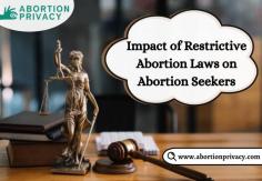 The effect of restrictive abortion laws on abortion seekers is huge and diverse, affecting their health, freedom, and economic well-being. As activists and lawmakers continue to debate the ethics and legality of abortion, it is important to value the emotions and opinions of people most affected by the laws. Buy abortion pill online and have access to safe abortion.

Read More: https://abortionprivacy.wordpress.com/2024/05/05/impact-of-restrictive-abortion-laws-on-abortion-seekers/