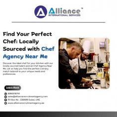 Discover the ideal chef for your kitchen with our locally sourced talent pool at Chef Agency Near Me. Let us help you find the perfect culinary match tailored to your unique needs and preferences.