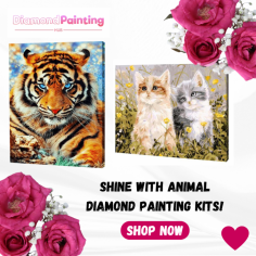 Discover the joy of animal diamond painting! Create stunning, sparkling artwork featuring your favorite animals with this relaxing and creative hobby. Perfect for all ages, it’s an easy way to unwind and express your artistic side. Each kit comes with everything you need to bring vibrant animal designs to life, one diamond at a time. Visit here: https://diamondpaintinghub.nl/collections/dieren-diamond-paintings