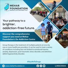 Mehar Foundation stands as the epitome of excellence in de addiction rehab in India. Recognized as the best de addiction rehab centre in India, our facility offers unparalleled care and support for individuals seeking recovery from addiction. With a focus on holistic healing and evidence-based practices, we provide a nurturing environment for comprehensive treatment. At Mehar Foundation, we're committed to guiding individuals towards a brighter, addiction-free future, making us the top choice for those seeking the best de addiction rehab in India.

