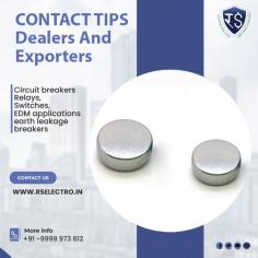CONTACT TIPS Dealers And Exporters | Rs Electro Alloys

"Looking for reliable CONTACT TIPS Dealers And Exporters? Look no further! Our expert team offers top-notch products and exceptional service to meet all your needs. Contact us today for premium quality solutions.? Look no further! We offer top-quality  CONTACT TIPS  in India that are durable, efficient, and built to last. With our wide range of options and competitive prices, we are your go-to source for all your  CONTACT TIPS needs. Contact us today for the best products and exceptional service.

For any Enquiry Call us at : +91-9999973612, Email at : enquiry@rselectro.in, Visit Our Website : https://rselectro.in/"
