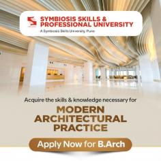 Symbiosis Skills and Professional University (SSPU) is a university in Pune, India, dedicated to providing skill-based education and professional training. https://sspu.ac.in/directors-desk-b-arch/