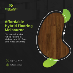 Discover Affordable Hybrid Flooring Melbourne Solutions

Looking for Affordable Hybrid Flooring Melbourne? Visit Mr. Floor to explore our versatile and durable hybrid flooring options. Ideal for any home, our flooring combines the beauty of hardwood with the resilience of laminate. Enjoy stylish, long-lasting floors at competitive prices, perfect for enhancing your living space without breaking the bank. Browse our range today and transform your home!