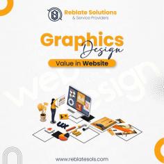 A website is the front entrance of your business, frequently making the first impression on potential clients. It is not sufficient to simply have an online presence; you must also have an interesting, user-friendly, and visually beautiful website that will stand out in a crowded market. Reblate Solutions recognizes the critical significance that visual design plays in website construction. Here, we discuss why graphic design is essential to the process and how our skills may help you improve your online presence.