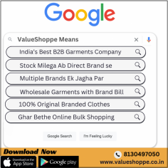 Discover why ValueShoppe is the top choice for purchasing high-quality branded garments in large quantities.