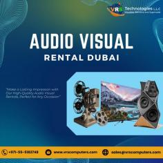 Top-Notch AV Rental Services in Dubai for Stunning Events

When it comes to Audio Visual Rental in Dubai, VRS Technologies LLC stands out with our exceptional services. We provide a wide selection of high-quality AV equipment tailored to make your event visually impressive and acoustically perfect. Contact us at +971-55-5182748.

Visit: https://www.vrscomputers.com/computer-rentals/audio-visual-rental-in-dubai/